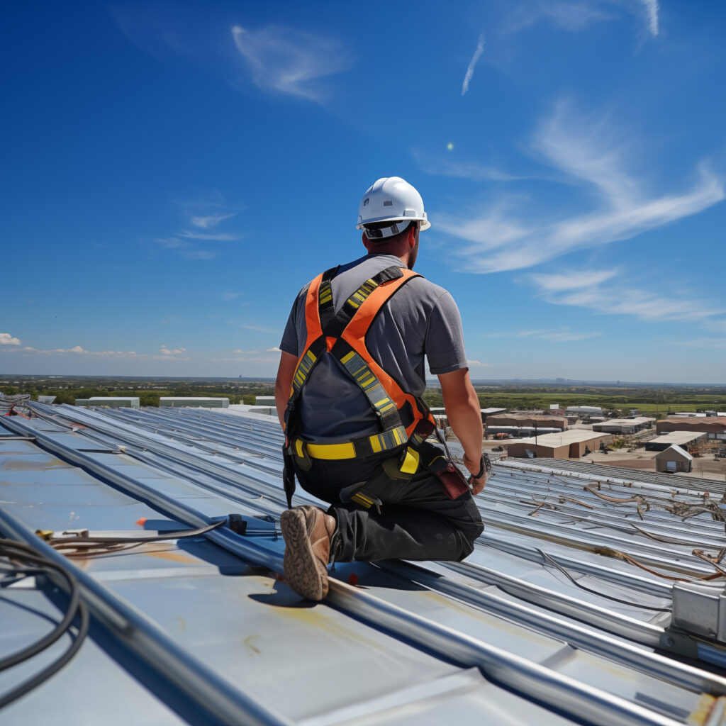 Commercial roof inspection and Commercial roof installation